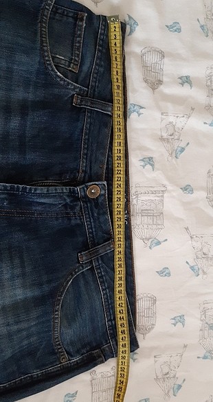 xl Beden mavi Renk altın yıldız erkek kot pantolon bel 49 cm boy 105 cm