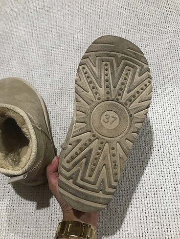 37 Beden camel Renk Ugg kısa bot