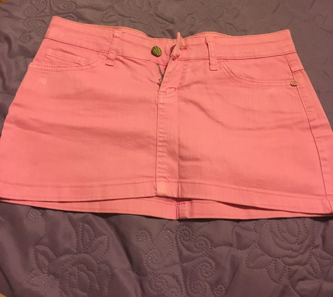 Pembe mini etek