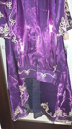 m Beden mor Renk Kaftan