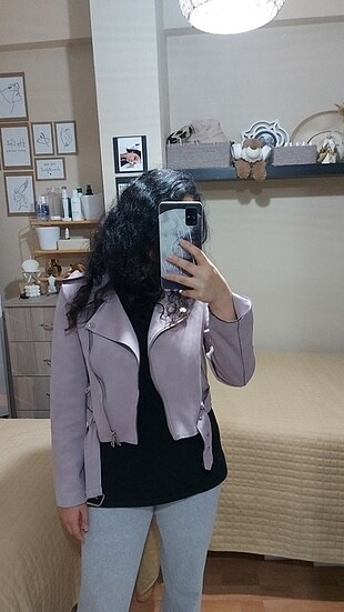 Crop ceket 