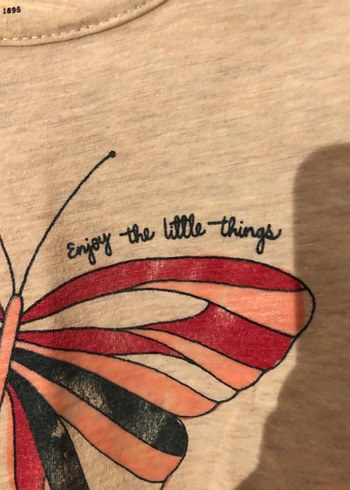 Bej Vintage Oshkosh bady - Görsel 2