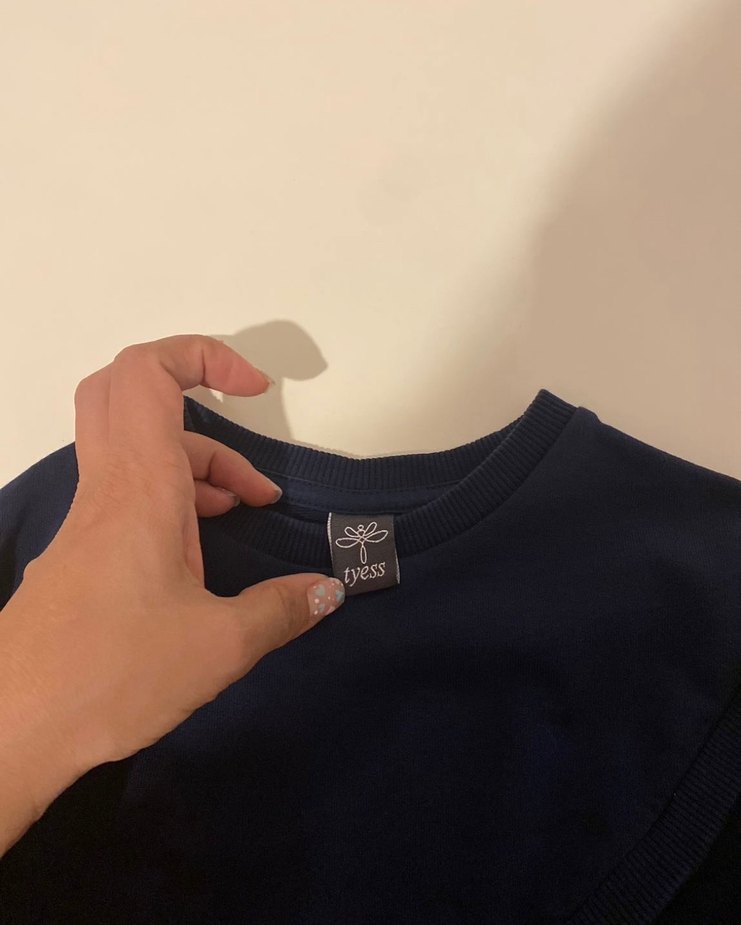 Tyess 4 yaş Kızlar için Pilili Kırmızı Uzun Kollu Elbise - Görsel 2