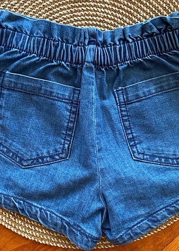 Mini BODEN mavi kot şort 5 yaş - Görsel 4