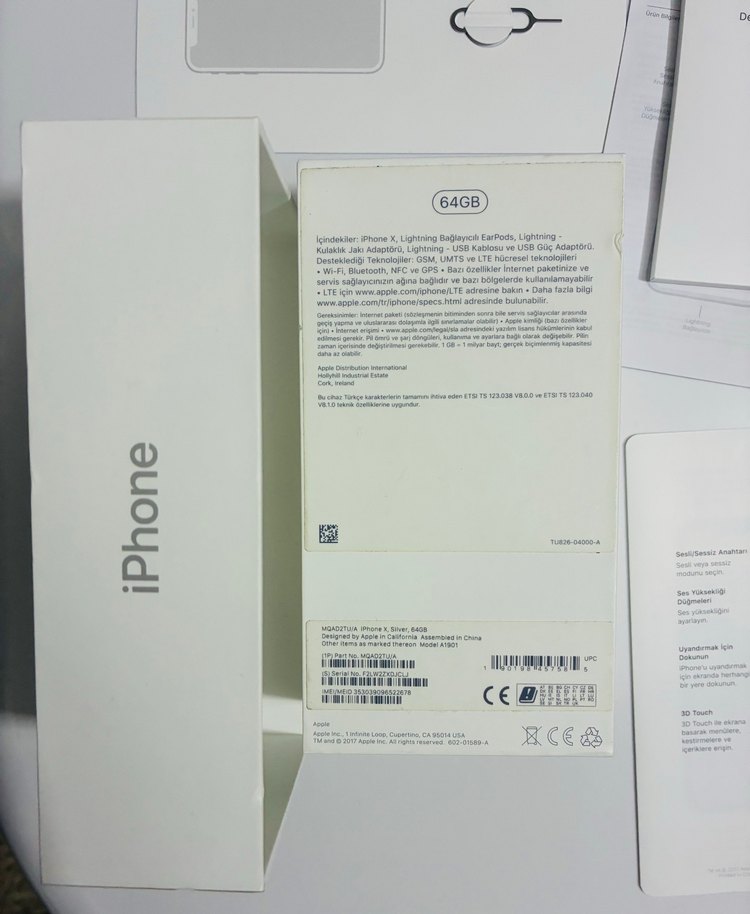 Beyaz iPhone X Kutu - Görsel 4