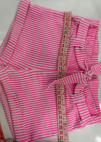 Pembe Çizgili Askılı 4 Yaş Kız Takım - Görsel 8