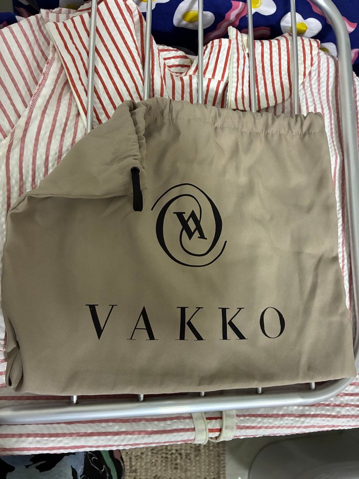 Vakko Gri Saklama Çantası - Görsel 5