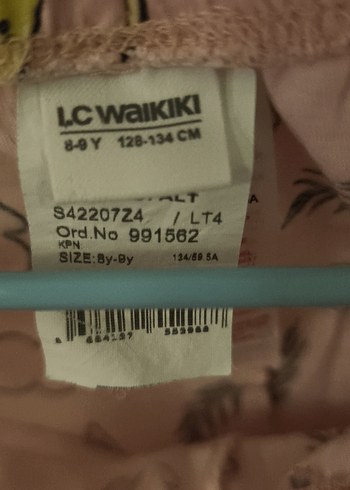 kız çocuk kapri pijama altı - Görsel 2