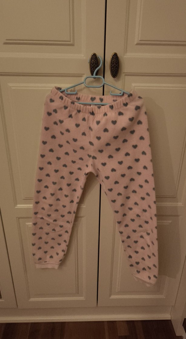 Kızlar çocuk polar eşofman takımı - Görsel 2