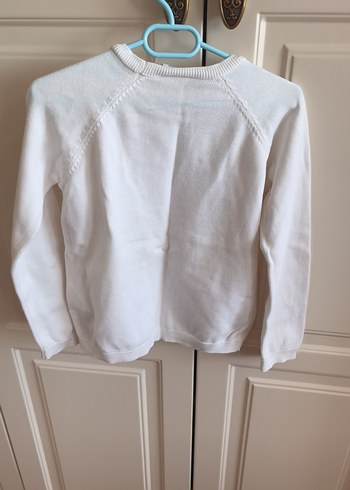 Kız Çocuk Beyaz kazak - Görsel 3