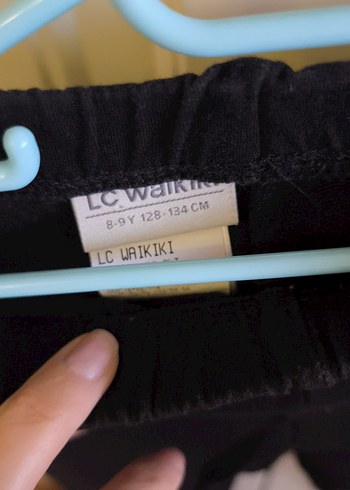 Kız Çocuk Siyah Panda Detaylı Tayt - Görsel 2