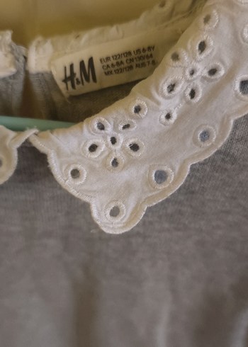 Gri Uzun Kollu Örgü Triko Yaka Detaylı - Görsel 4