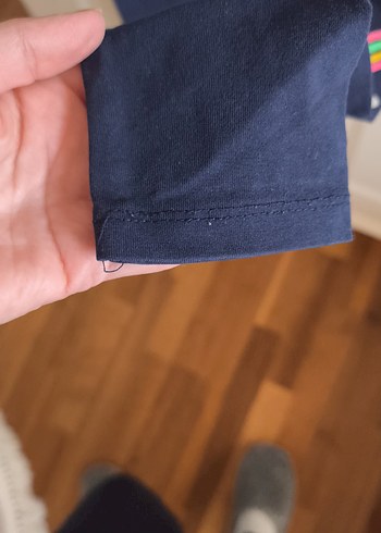 Kız Çocuk Lacivert Tayt - Görsel 4