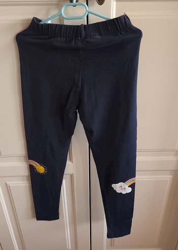 Kız Çocuk Lacivert Tayt - Görsel 2