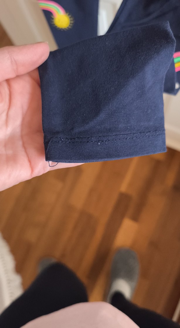 Kız Çocuk Lacivert Tayt - Görsel 4