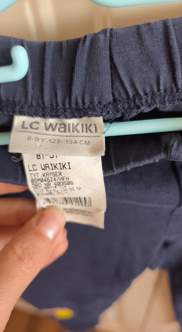 Kız Çocuk Lacivert Tayt - Görsel 3