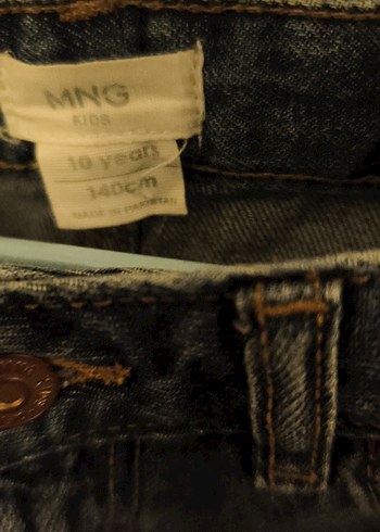 Kemer Detaylı  Denim Mini Etek - Görsel 2