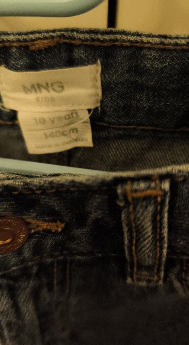 Kemer Detaylı  Denim Mini Etek - Görsel 2