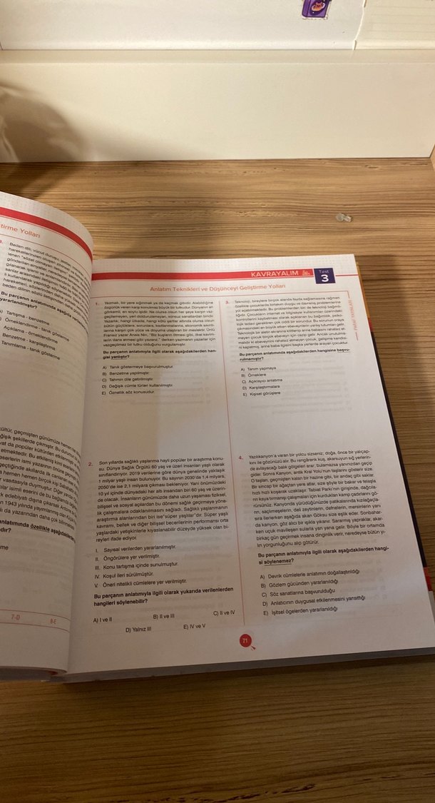 TYT IQ Türkçe Soru Kütüphanesi - Paraf Yayınları - Görsel 4