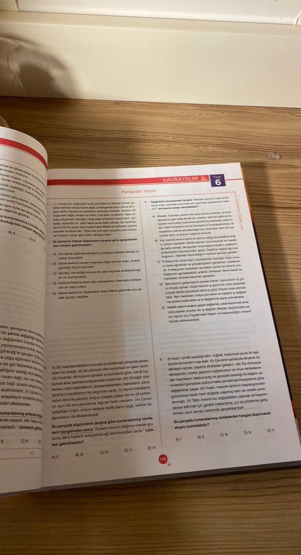 TYT IQ Türkçe Soru Kütüphanesi - Paraf Yayınları - Görsel 2