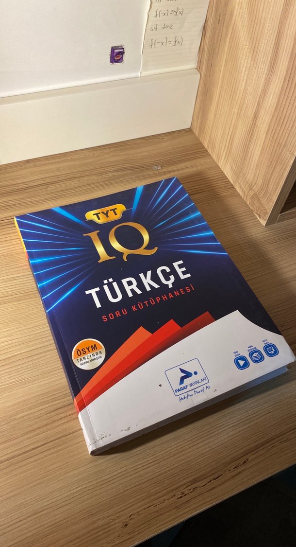 TYT IQ Türkçe Soru Kütüphanesi - Paraf Yayınları - Görsel 5