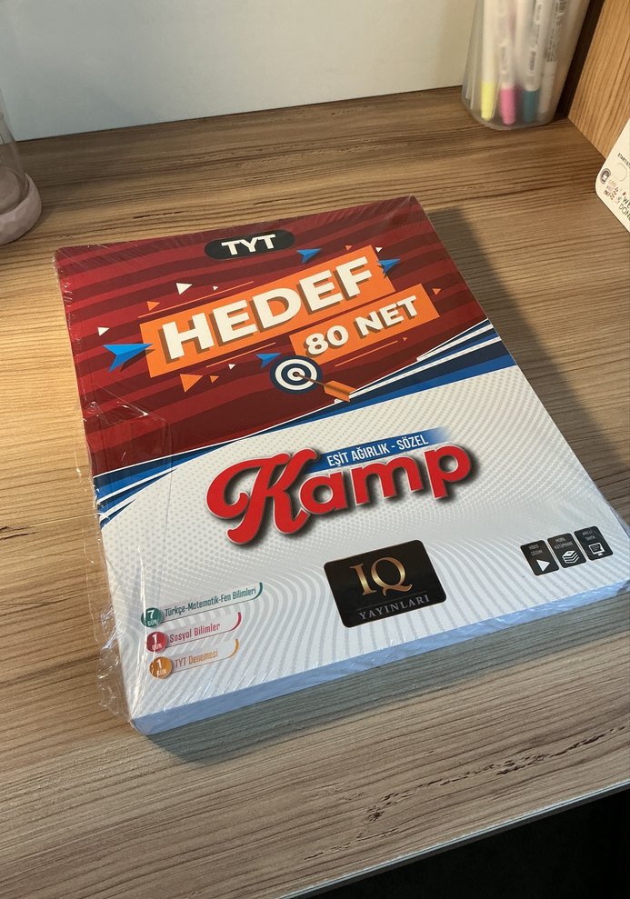 IQ Yayınları TYT Hedef 80 Net Kamp sözel-eşit ağırlık - Görsel 3