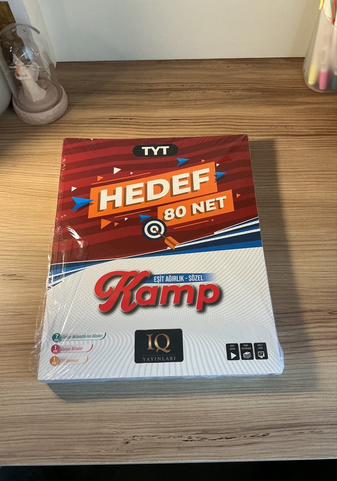 IQ Yayınları TYT Hedef 80 Net Kamp sözel-eşit ağırlık - Görsel 2