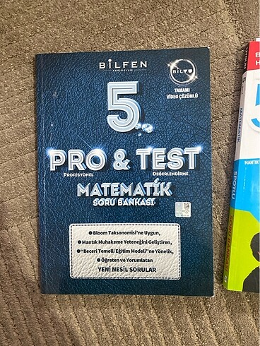 5 .sınıf soru bankası ve Pro test kitabı sıfır - Görsel 2