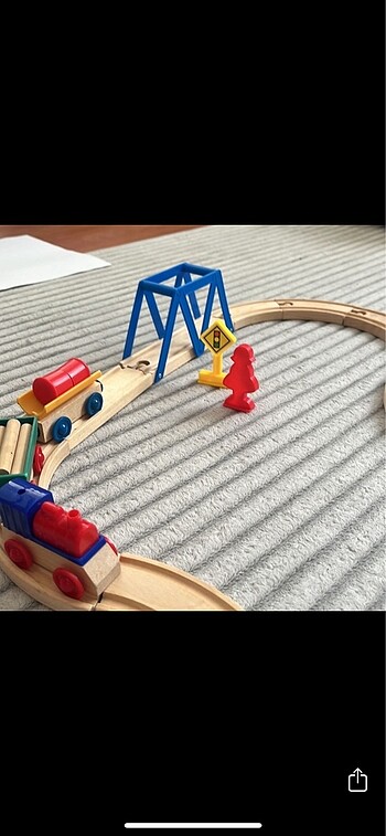 Ikea tahta tren