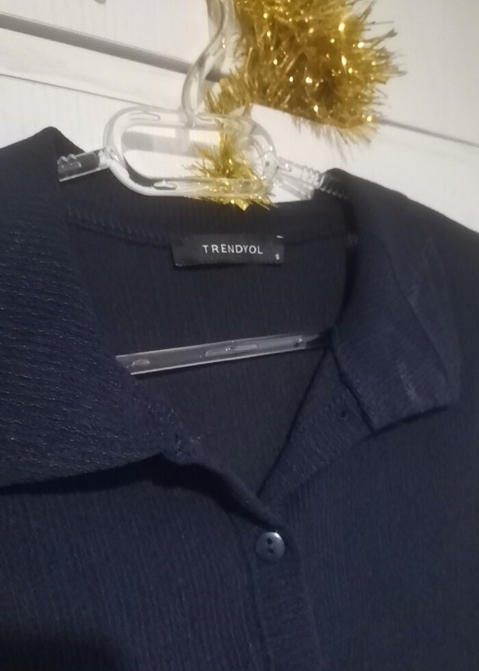 Lacivert crop - Görsel 5