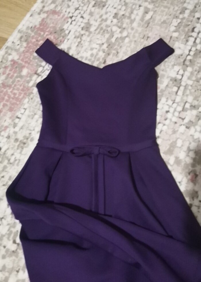 Mor elbise - Görsel 4