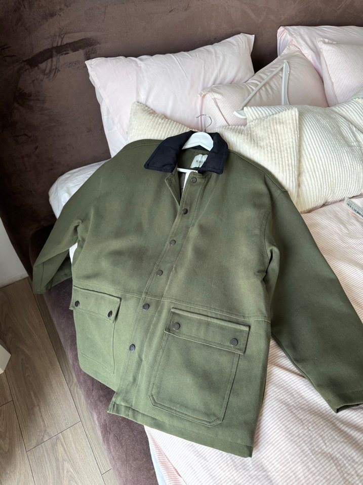 Düğmeli Yeşil Erkek Midi Ceket - Görsel 2