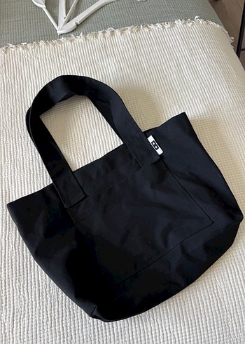 Siyah Minimalist Kadın Omuz Çantası - Görsel 2