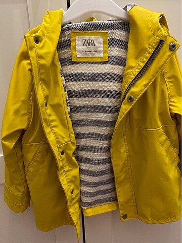 Zara Zara sarı yağmurluk