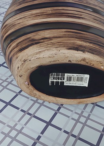 modern dizayn Çizgili vazo - Görsel 8