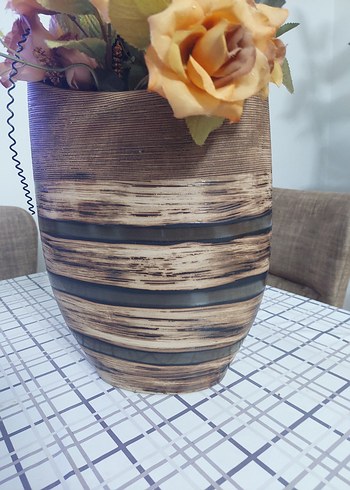 modern dizayn Çizgili vazo - Görsel 7