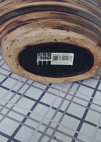 modern dizayn Çizgili vazo - Görsel 5