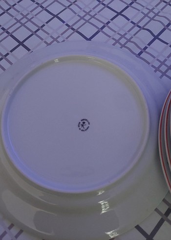 6'lı Porselen servis tabağı - Görsel 2