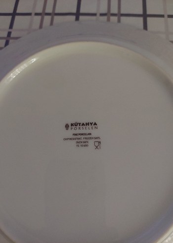 kütahya porselen servis tabağı - Görsel 3