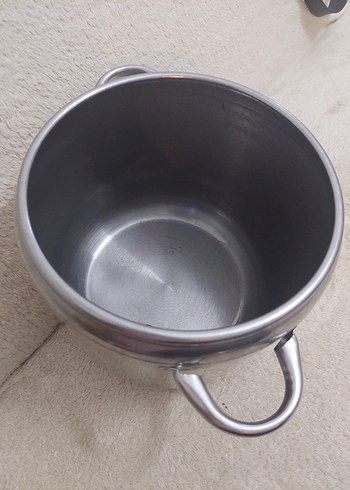 Çelik Düdüklü Tencere kapaksız - Görsel 3