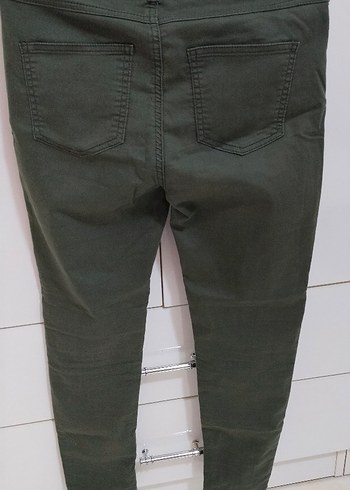 Koton Kadın Haki Kumaş Pantolon
