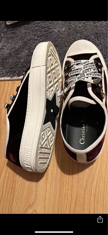 37,5 Beden bordo Renk Dior ayakkabı