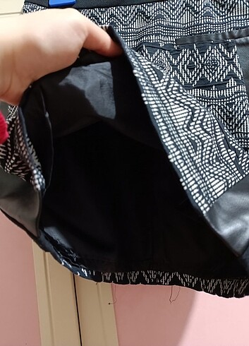 xs Beden siyah Renk Koton Etek