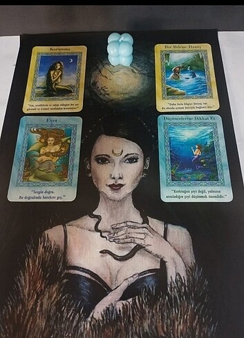  KARTLAR DAHİL DEGİLDİR! TAROT ÖRTÜSÜ 