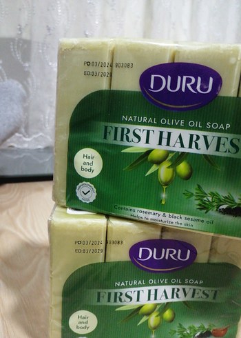 Beden Duru İlk Hasat Zeytinyağlı Sabun 2 paket