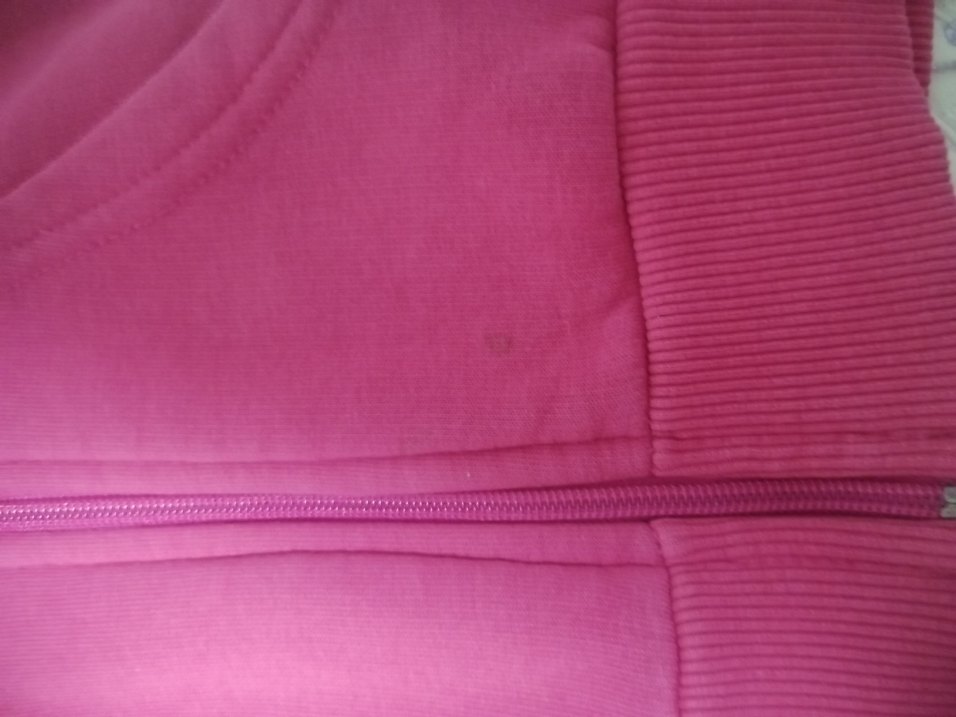 Kız Çocuk Kapüşonlu Fermuarlı Sweatshirt - Görsel 3