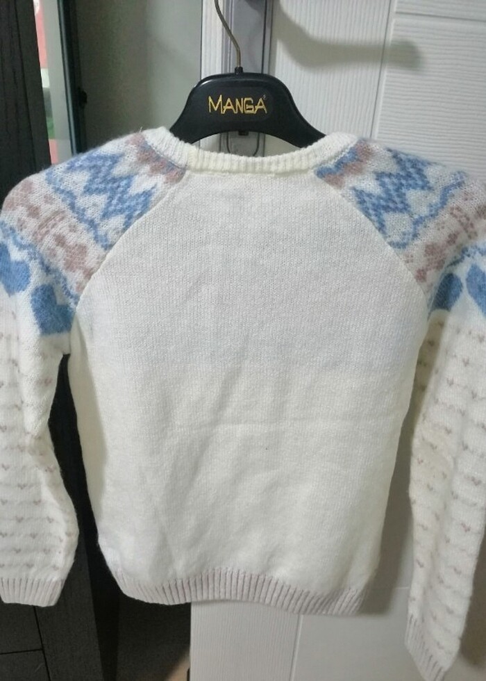 Kız çocuk kazak  - Görsel 2