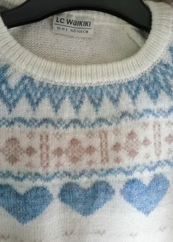 Kız çocuk kazak  - Görsel 3