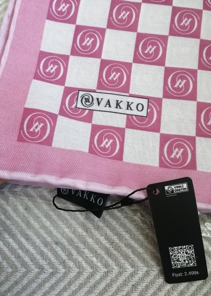 Vakko pamuk soft eşarp  - Görsel 2