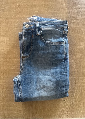 ipekyol Düğmeli Mavi Kadın Denim Pantolon